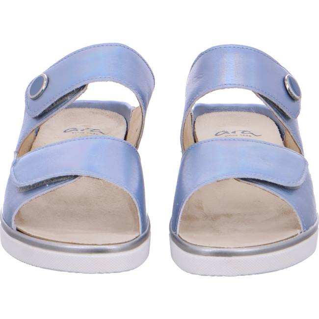 Ara Shoes Courtyard Sky Women's Mules Blue | ARA976VCN