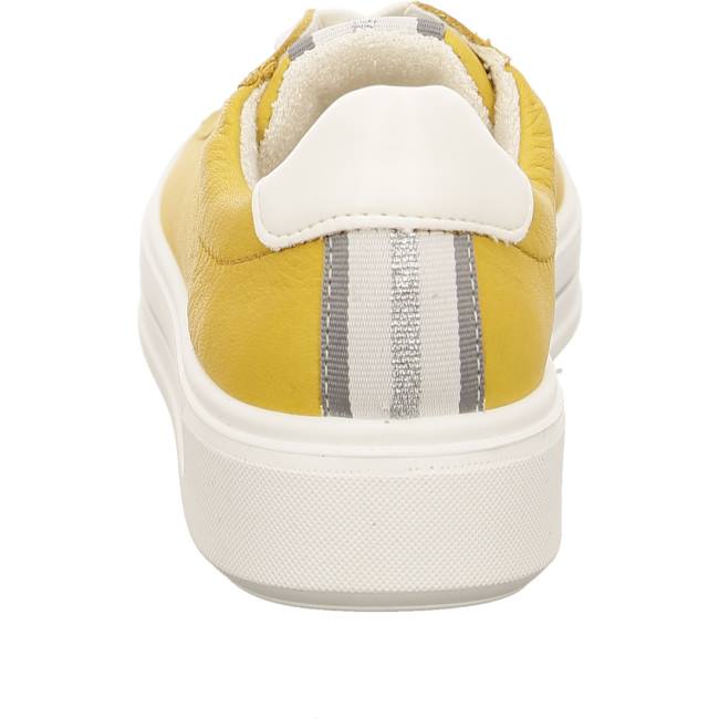 Ara Shoes Courtyard Sole Women's Trainers Yellow | ARA047CSW