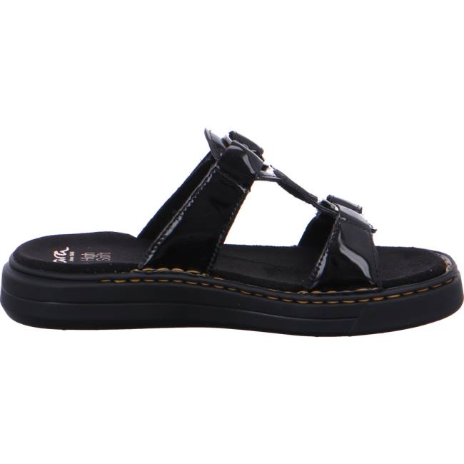 Ara Shoes Courtyard Women's Mules Black | ARA785IQY