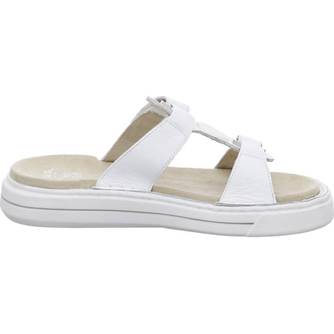 Ara Shoes Courtyard Women's Mules White | ARA649SDQ