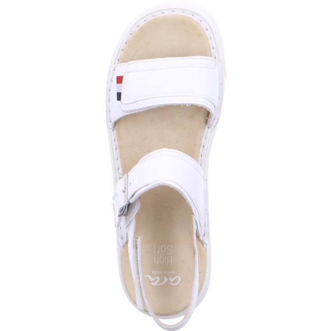 Ara Shoes Courtyard Women's Sandals White | ARA190GIM