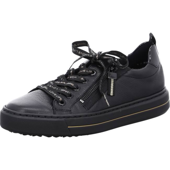 Ara Shoes Courtyard Women\'s Trainers Black | ARA651CXZ