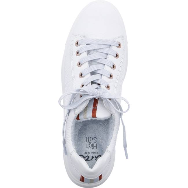 Ara Shoes Courtyard Women's Trainers White | ARA429OBC