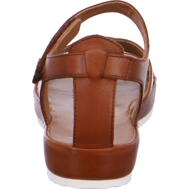 Ara Shoes Dubai Cognac Women's Sandals Brown | ARA172EFT