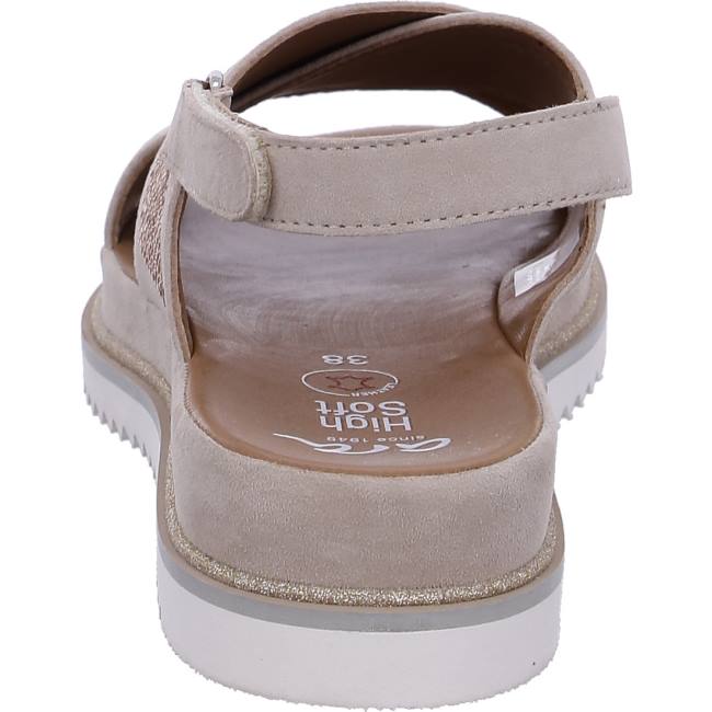 Ara Shoes Dubai Sand Women's Sandals Beige | ARA901KID