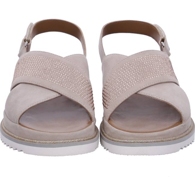 Ara Shoes Dubai Sand Women's Sandals Beige | ARA901KID