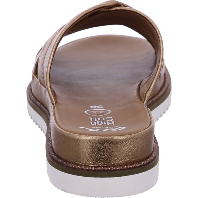 Ara Shoes Dubai Whisky Women's Mules Brown | ARA842WVC