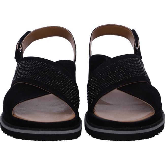 Ara Shoes Dubai Women's Sandals Black | ARA468VWN