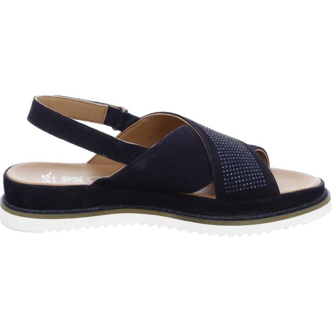 Ara Shoes Dubai Women's Sandals Blue | ARA460OJL