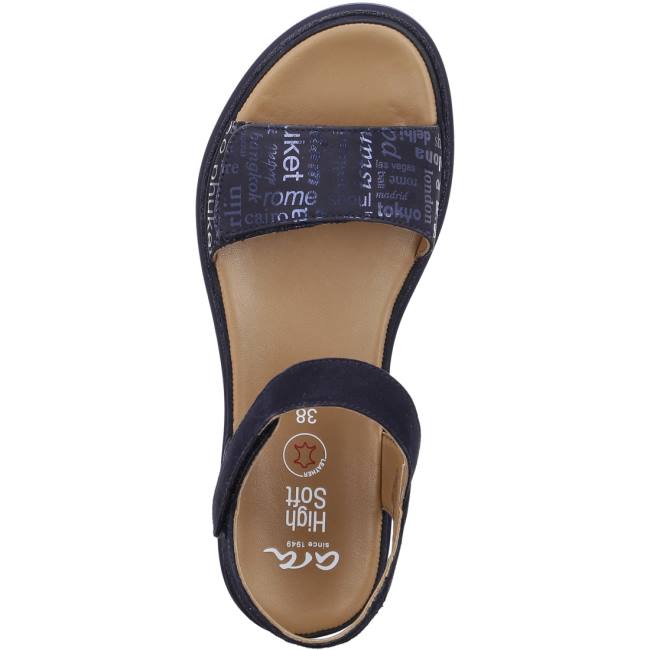 Ara Shoes Dubai Women's Sandals Blue | ARA627RUG