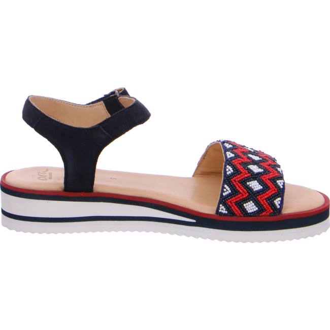 Ara Shoes Durban Navy Women's Sandals Blue | ARA136TUG