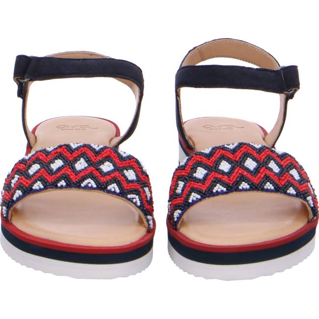 Ara Shoes Durban Navy Women's Sandals Blue | ARA136TUG