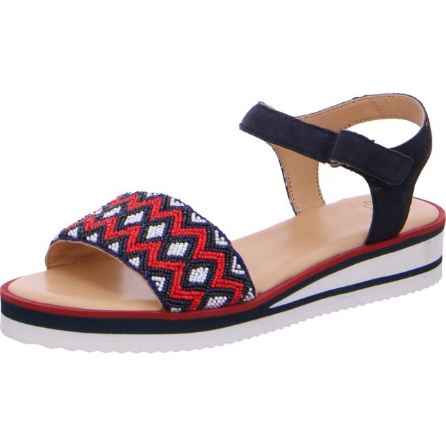 Ara Shoes Durban Navy Women\'s Sandals Blue | ARA136TUG