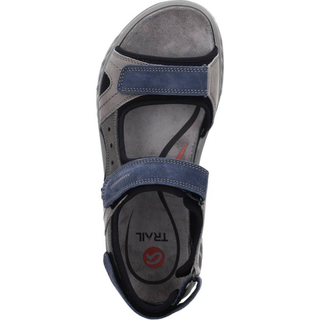 Ara Shoes Elias Men's Sandals Grey | ARA396YQM