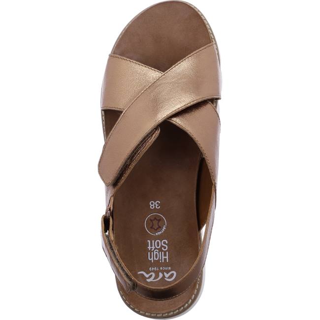 Ara Shoes Florenz Whisky Women's Sandals Brown | ARA975WCV