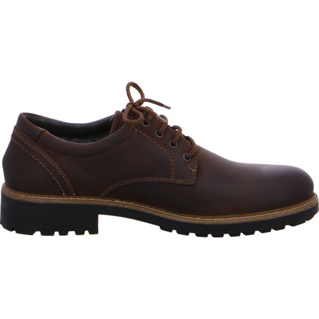 Ara Shoes Frederik Men's Lace Up Shoes Brown | ARA605FCZ