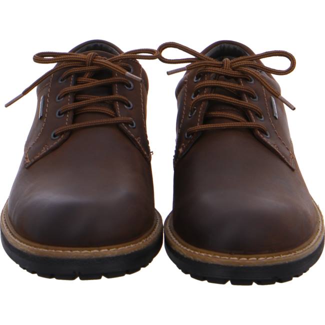 Ara Shoes Frederik Men's Lace Up Shoes Brown | ARA605FCZ