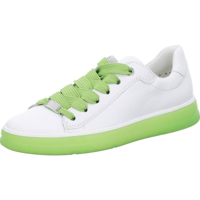 Ara Shoes Frisco-green Women\'s Trainers White | ARA913EKO