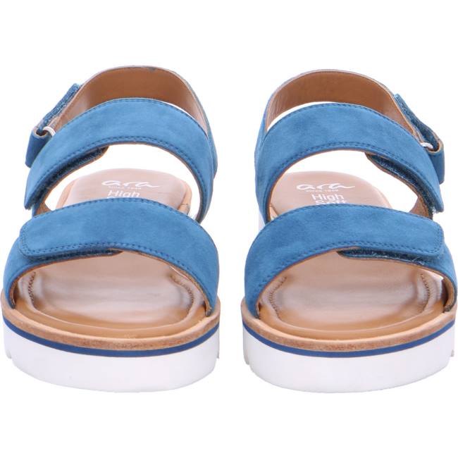 Ara Shoes Genua Capri Women's Sandals Blue | ARA913GCN