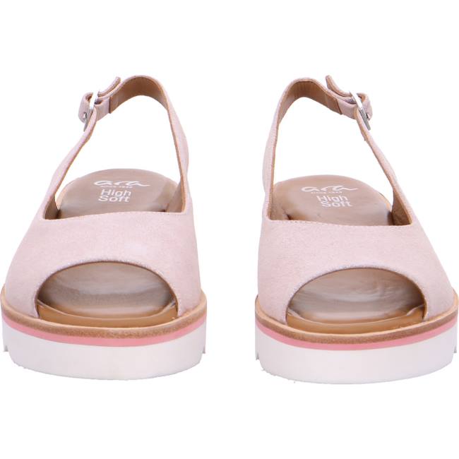 Ara Shoes Genua Gold Women's Sandals Rose | ARA321DZG