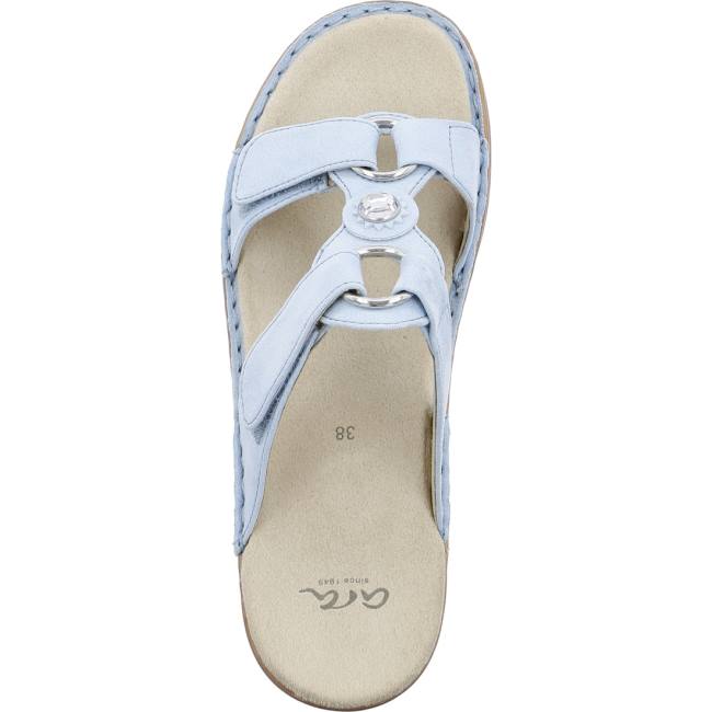 Ara Shoes Hawaii Aqua Women's Mules Blue | ARA198BGF