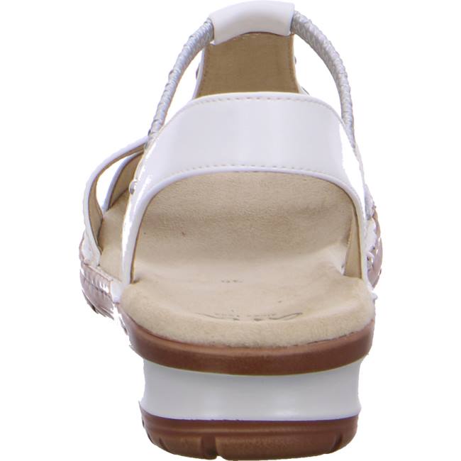 Ara Shoes Hawaii Argento Women's Sandals White | ARA026OFS