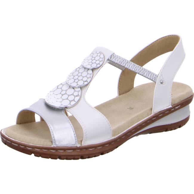 Ara Shoes Hawaii Argento Women\'s Sandals White | ARA026OFS