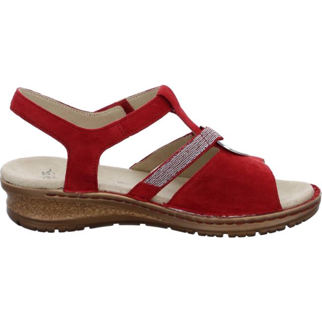 Ara Shoes Hawaii Flame Women's Sandals Red | ARA861XMY