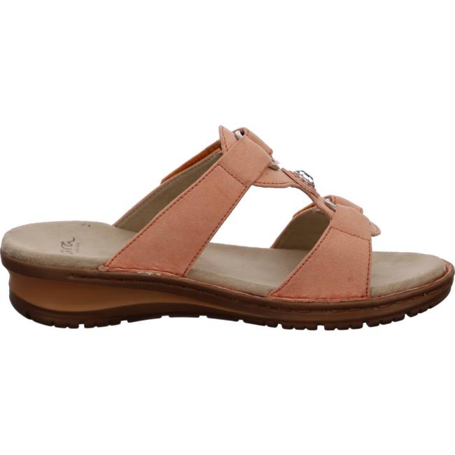 Ara Shoes Hawaii Peach Women's Mules Red | ARA361UDL