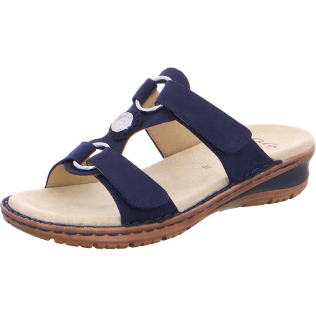 Ara Shoes Hawaii Women\'s Mules Blue | ARA301LEW