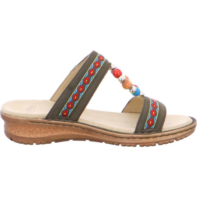 Ara Shoes Hawaii Women's Mules Brown | ARA752RXZ