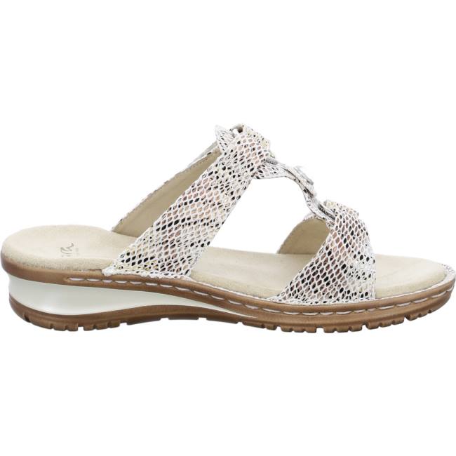 Ara Shoes Hawaii Women's Mules White | ARA328VZB