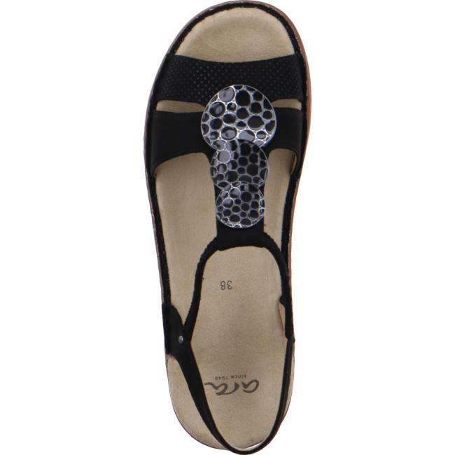 Ara Shoes Hawaii Women's Sandals Black | ARA073RST