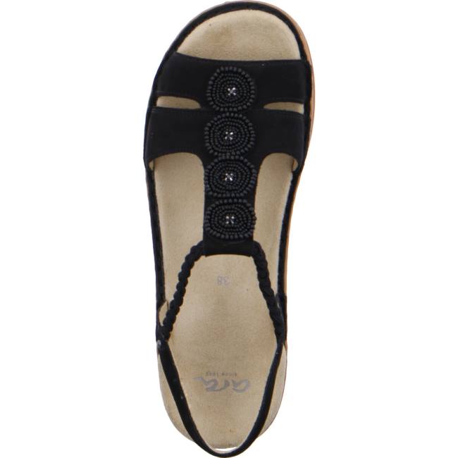 Ara Shoes Hawaii Women's Sandals Black | ARA098IZT