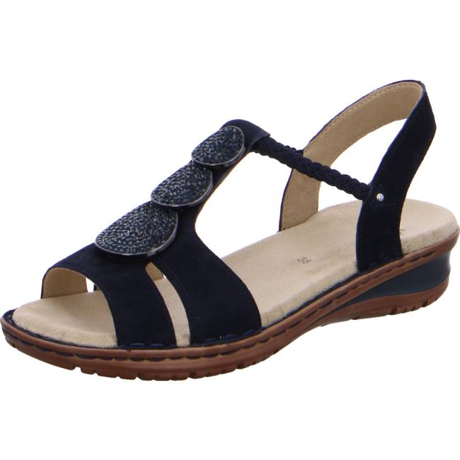 Ara Shoes Hawaii Women\'s Sandals Blue | ARA624ZHX