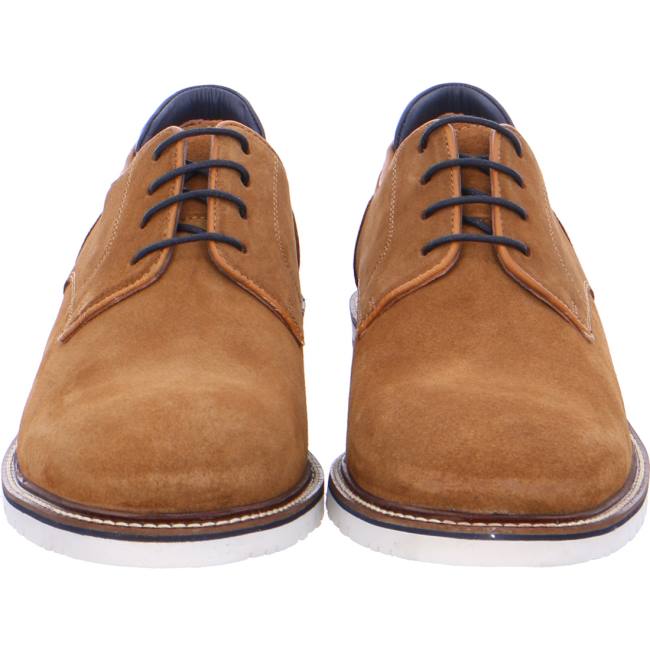 Ara Shoes Henry Cognac Men's Lace Up Shoes Brown | ARA250BCU