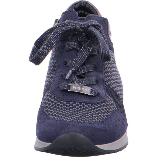 Ara Shoes High Top Lissabon Women's Trainers Blue | ARA783QJL