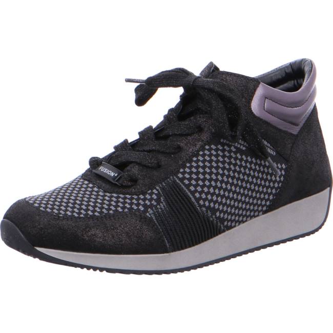 Ara Shoes High Top Lissabon Women\'s Trainers Black | ARA972GKQ