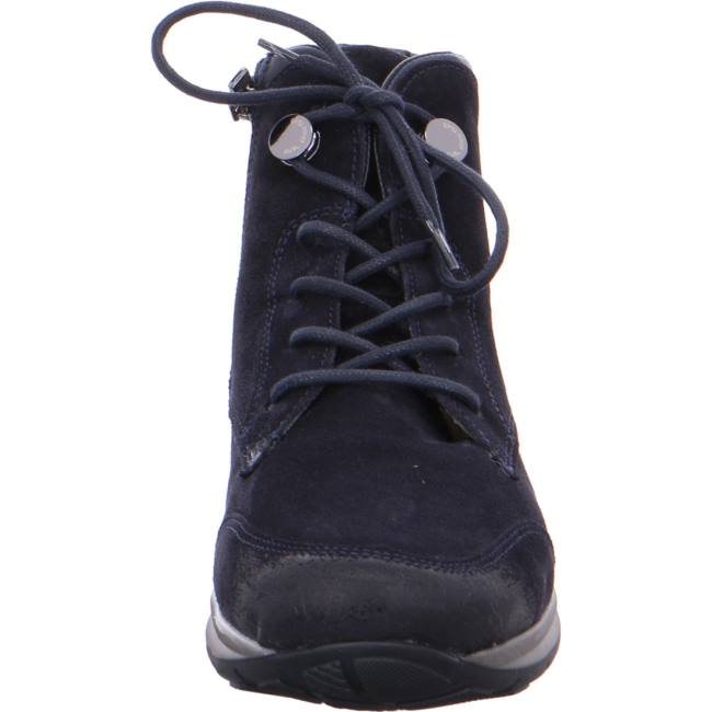 Ara Shoes High Top Osaka Women's Boots Blue | ARA678ZFK