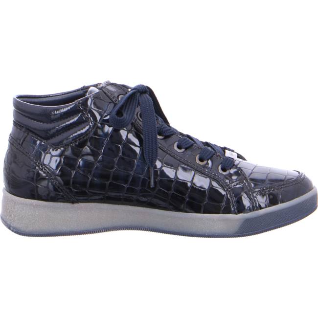 Ara Shoes High Top Rom Midnight Women's Boots Blue | ARA596MKB