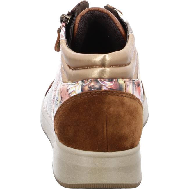 Ara Shoes High Top Rom Nuts Women's Trainers Brown | ARA189BQU