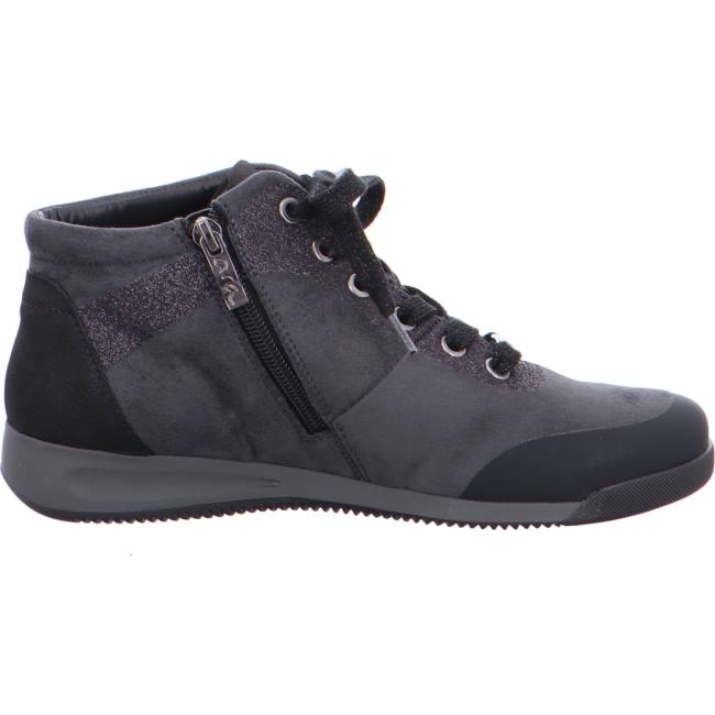 Ara Shoes High Top Rom Women's Boots Black | ARA138EAF