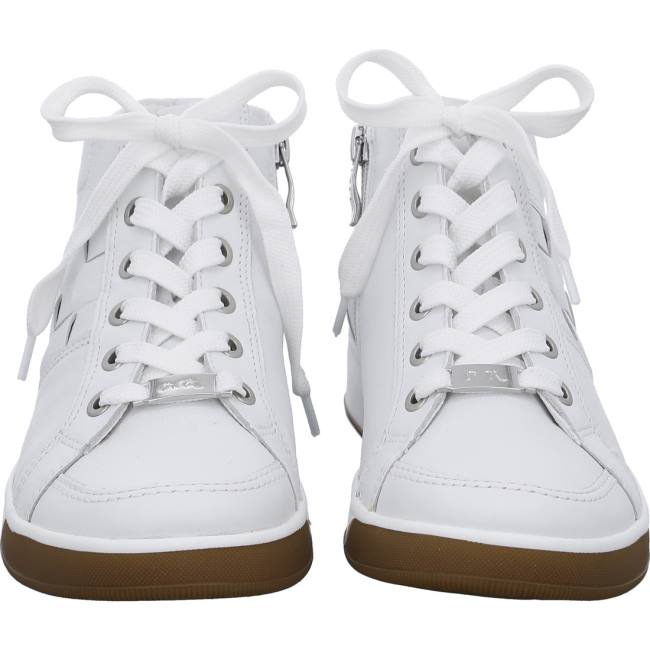 Ara Shoes High Top Rom Women's Trainers White | ARA082JWT