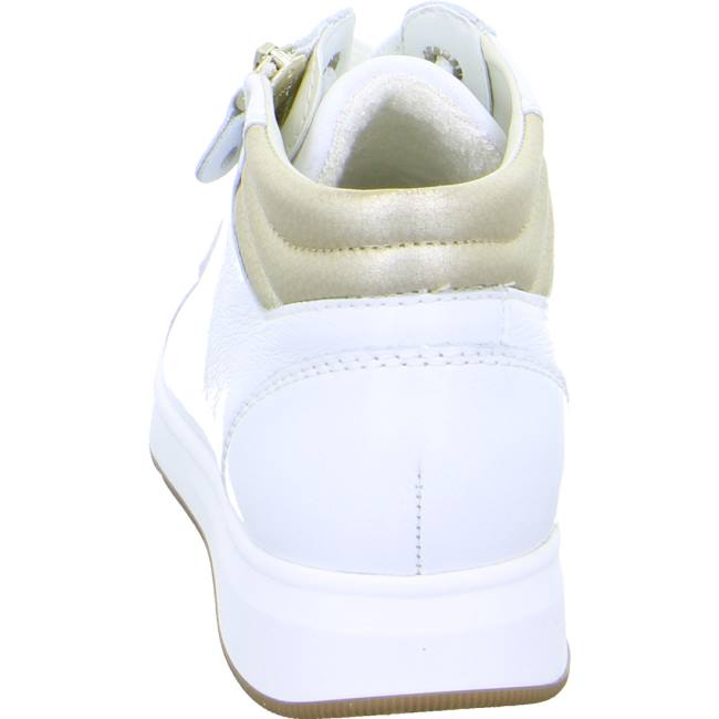 Ara Shoes High Top Rom Women's Trainers White | ARA279ZWN