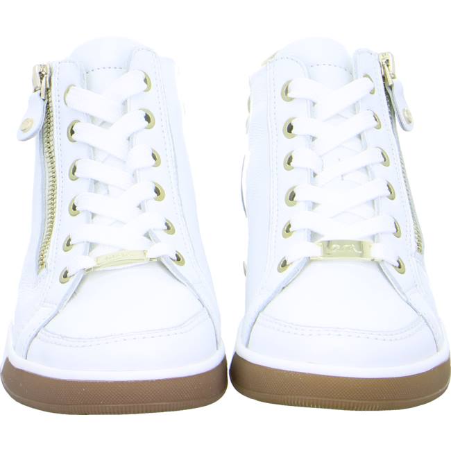 Ara Shoes High Top Rom Women's Trainers White | ARA279ZWN