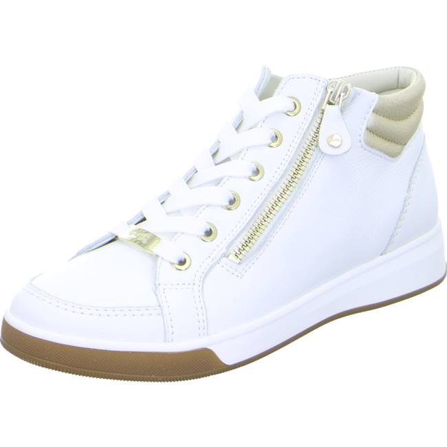 Ara Shoes High Top Rom Women\'s Trainers White | ARA279ZWN