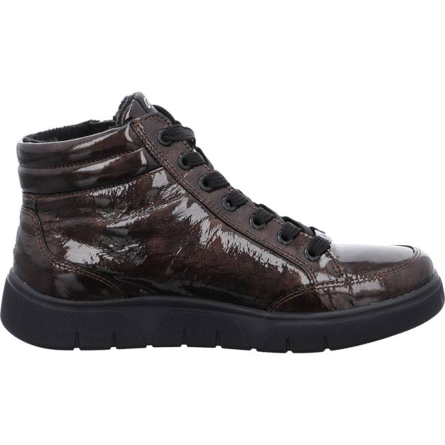 Ara Shoes High Top Rom-sport Bronze Women's Boots Brown | ARA735BKN