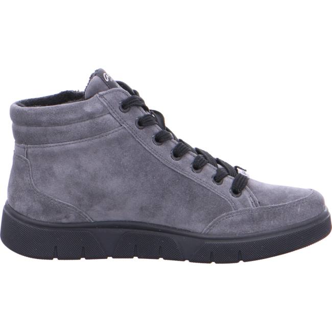 Ara Shoes High Top Rom-sport Graphit Women's Boots Grey | ARA260WFP