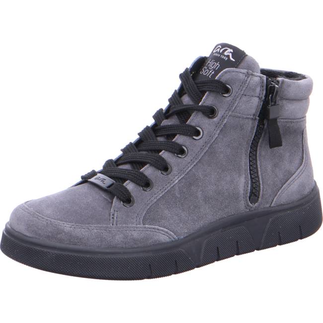 Ara Shoes High Top Rom-sport Graphit Women\'s Boots Grey | ARA260WFP