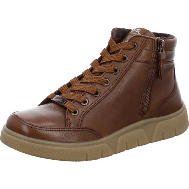 Ara Shoes High Top Rom-sport Nuts Women\'s Boots Brown | ARA549SFE